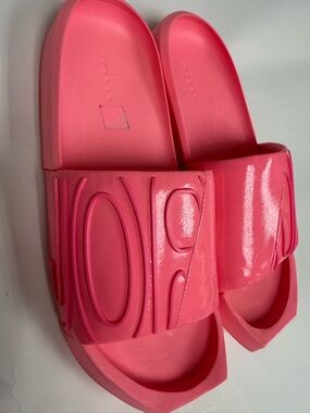 Bright Pink Jordan Slide Sandals